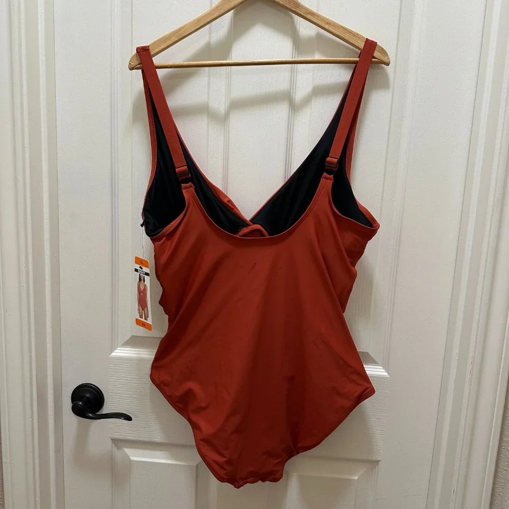 DKNY Women's One Piece Swimsuit Size XXL Bathing Suit Travel Beach Vacation NEW - Picture 11 of 14